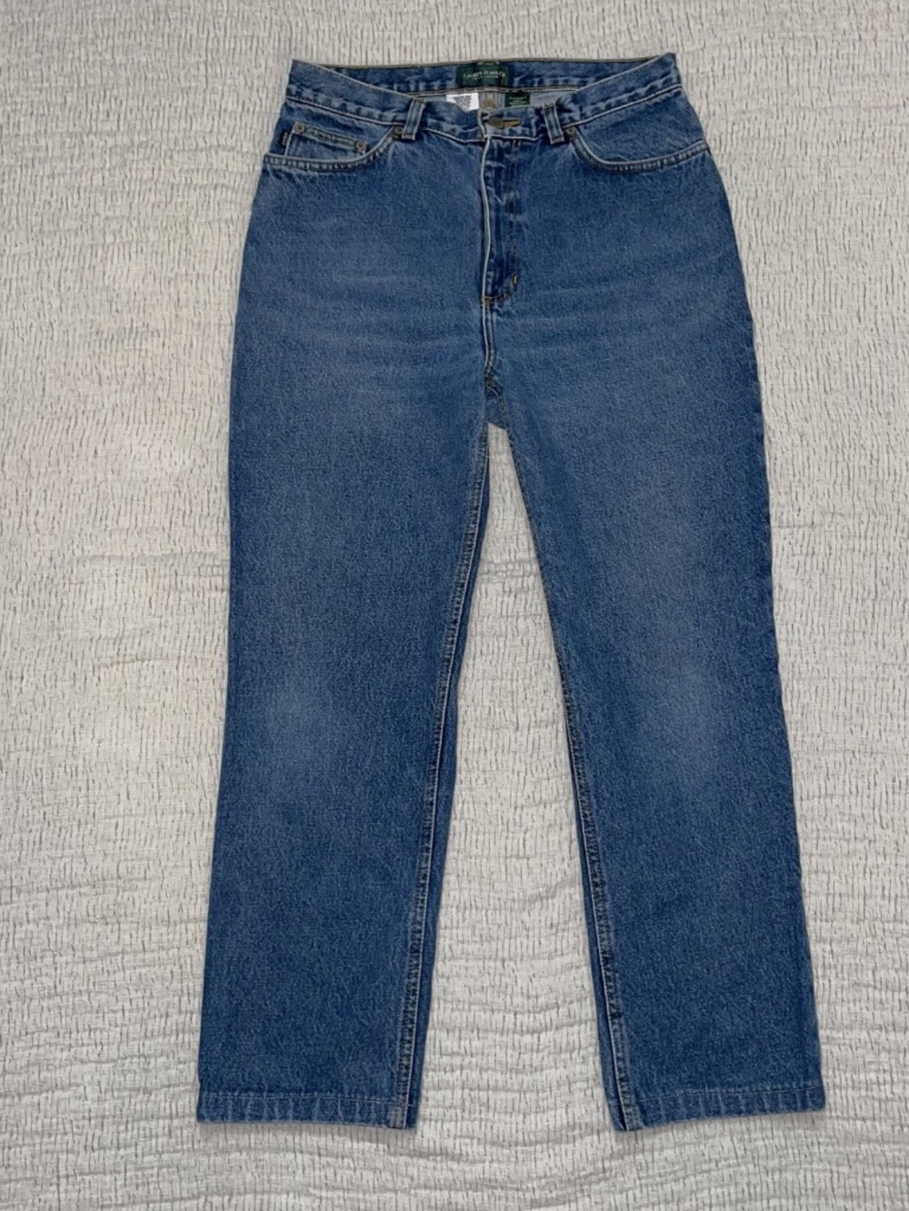 Vtg Lauren Jeans Co Straight Jeans Size 10